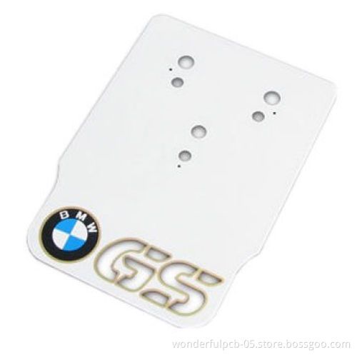 Single-sided Aluminum PCB with 1.6mm Aluminum Circuits, Used for Automotive